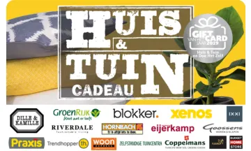Подарочная карта Huis en Tuin cadeaukaart NL