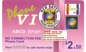 Phone Visa PINLESS Refill