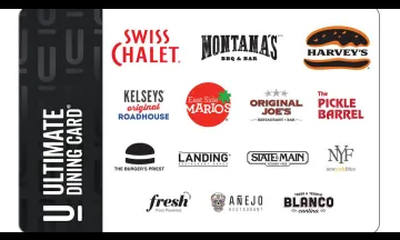 The Ultimate Dining Card Gift Card